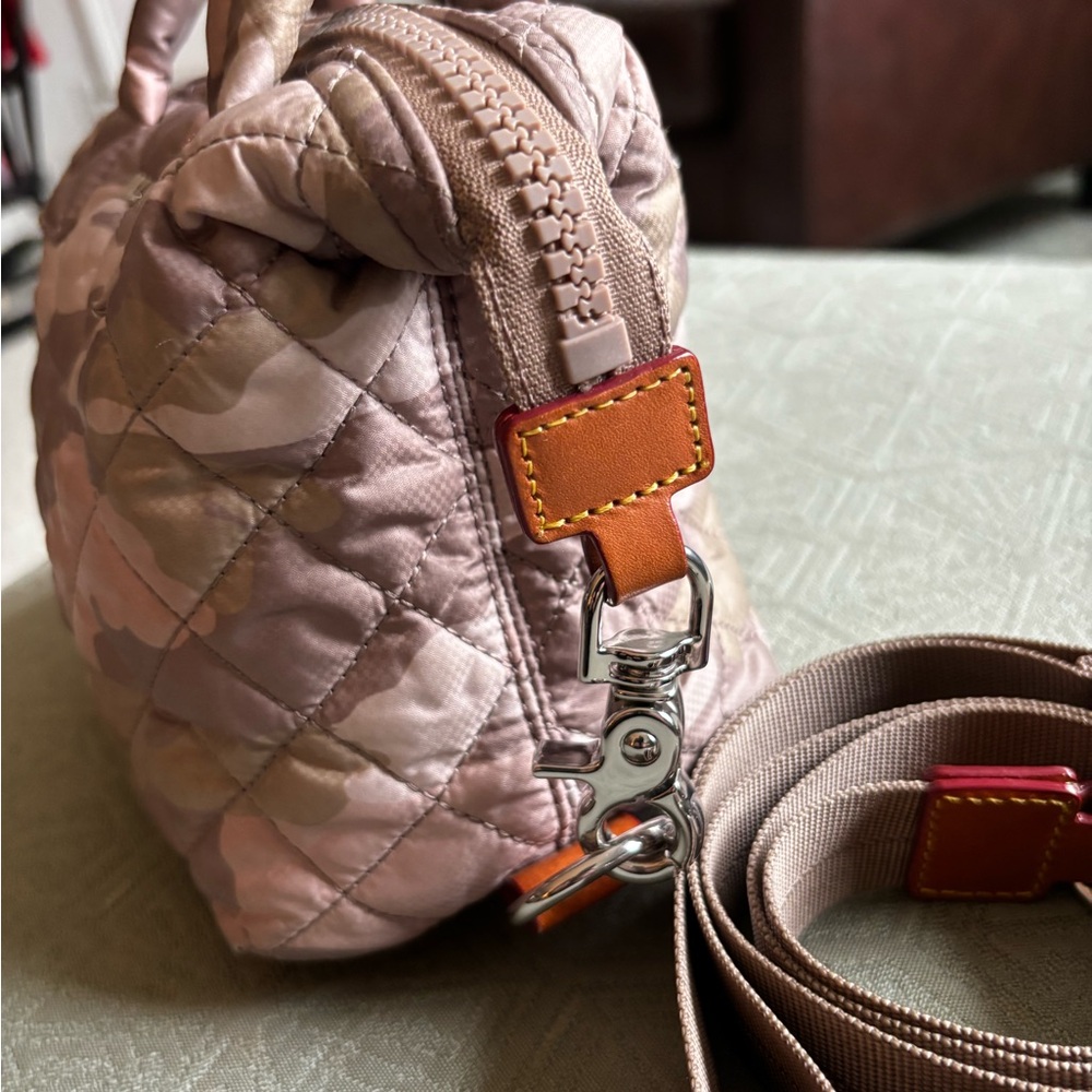 MZ Wallace Micro Sutton Blush Camouflage Quilted Crossbody Bag - Picture 4 of 10